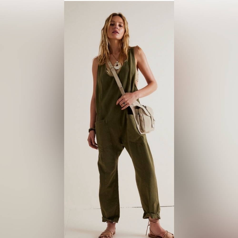 Free People ,High Roller Jumpsuit Size L